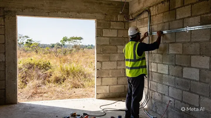 Instalación eléctrica residencial en Dolores, Petén