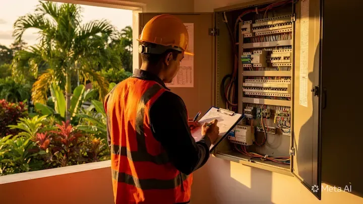 Mantenimiento eléctrico preventivo en San Francisco, Petén