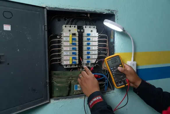 Reparación de fallas eléctricas en Petén, Petén